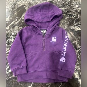 Carhartt 12 month Purple Hoodie